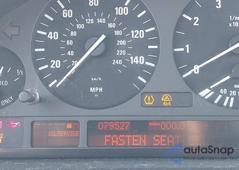 2005 BMW X5 4.4I from USA, damaged, VIN 5UXFB53525LV13098